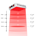 Fabrikpreis Hautpflege PDT 660 nm 850 nm Rotlichttherapie Panel Schönheit